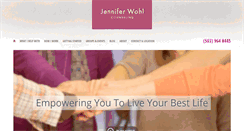 Desktop Screenshot of jenniferwohl.com